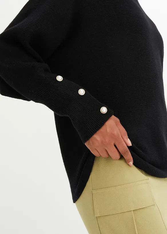 Maglione in misto viscosa, bonprix