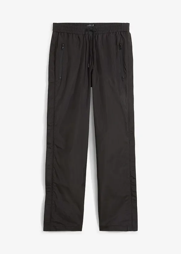 Pantaloni impermeabili ultraleggeri con zip laterale, bonprix