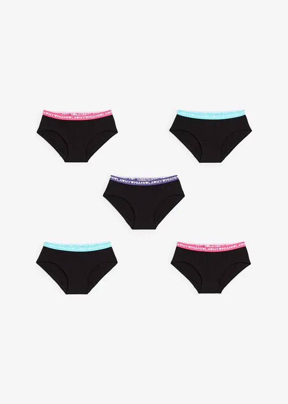 Panty con cotone biologico (pacco da 5), bonprix