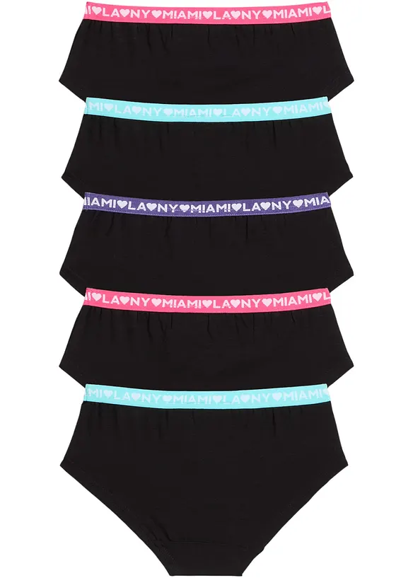 Panty con cotone biologico (pacco da 5), bonprix