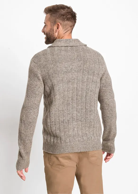 Cardigan a coste, bonprix