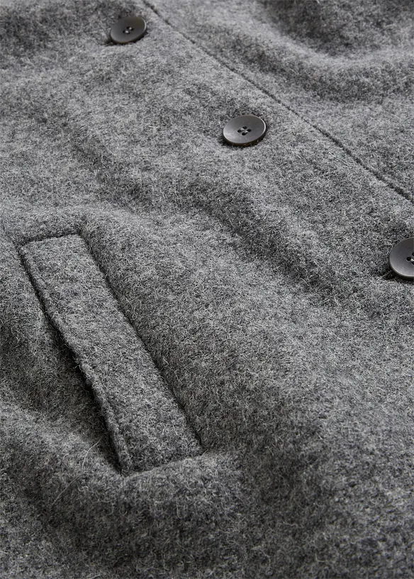Cappotto corto in lana, bonprix