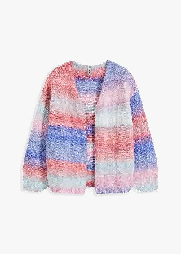 Cardigan in morbido filato grosso misto lana, bonprix