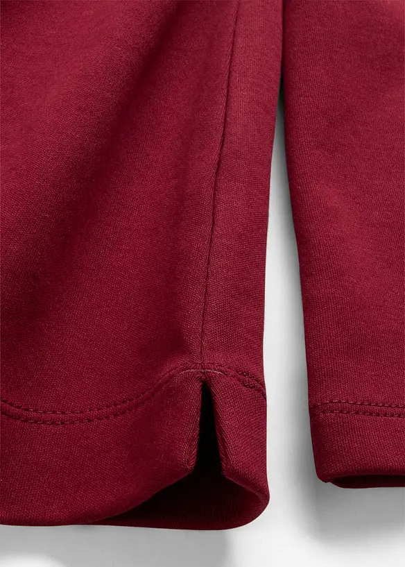 Maglia a maniche lunghe Essential, in cotone pesante, bonprix