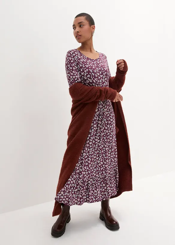 Abito in jersey fluido in misto viscosa, bonprix