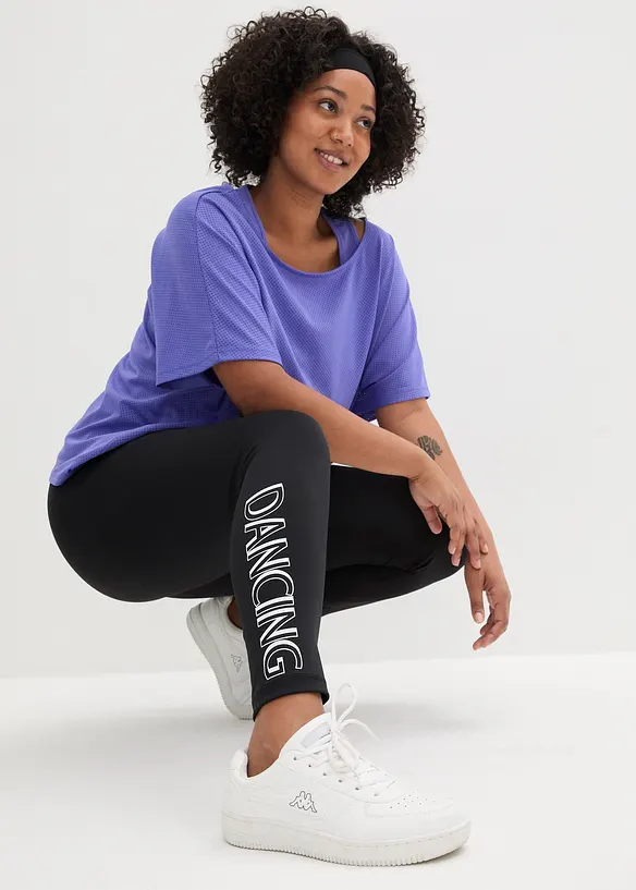 Leggings cropped ad asciugatura rapida, bonprix