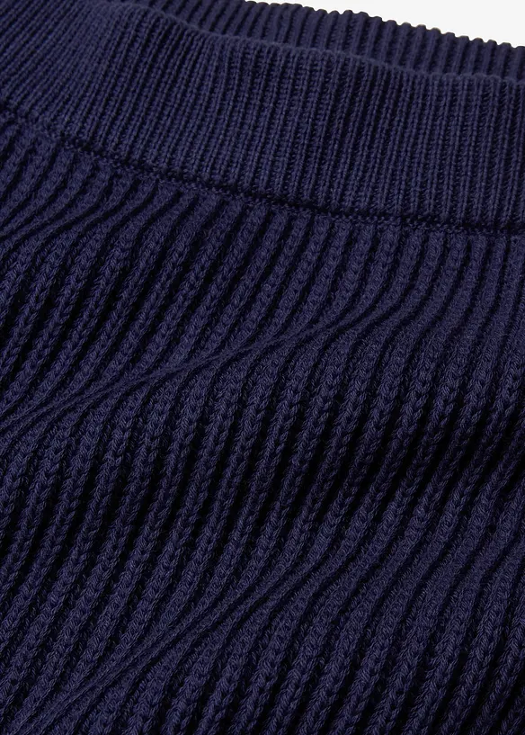 Gonna in maglia di puro cotone, bonprix
