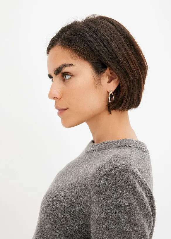 Maglione con maniche a palloncino, bonprix