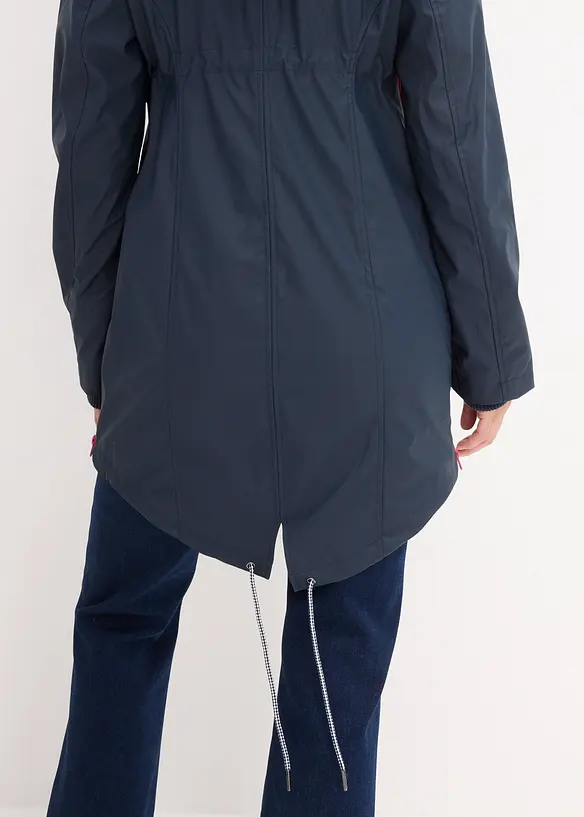 Giacca antipioggia prémaman 3 in 1 con inserto babywearing, bonprix