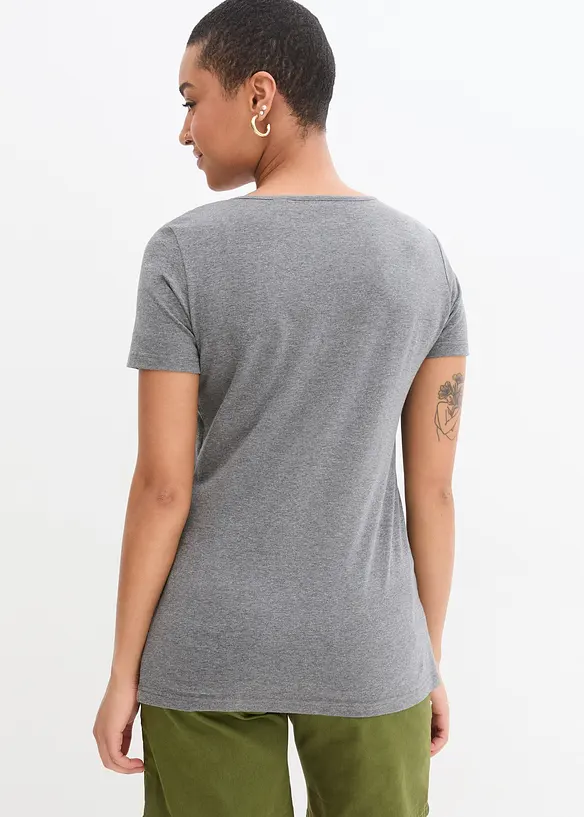 Maglia prémaman / da allattamento 2 in 1 (pacco da 2), bonprix