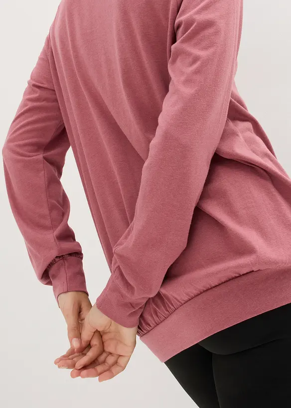 Maglia ampia a maniche lunghe per lo sport, bonprix