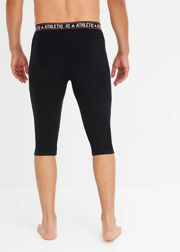 Pantaloncini a pinocchietto con cotone (pacco da 2), bonprix