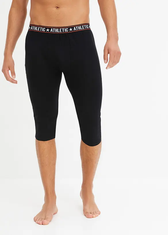Pantaloncini a pinocchietto con cotone (pacco da 2), bonprix
