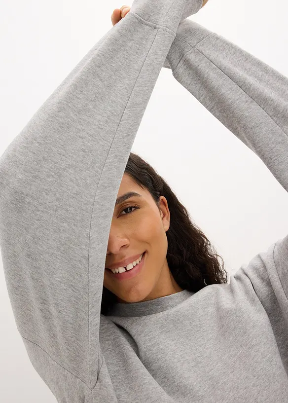 Abito in felpa oversize, bonprix