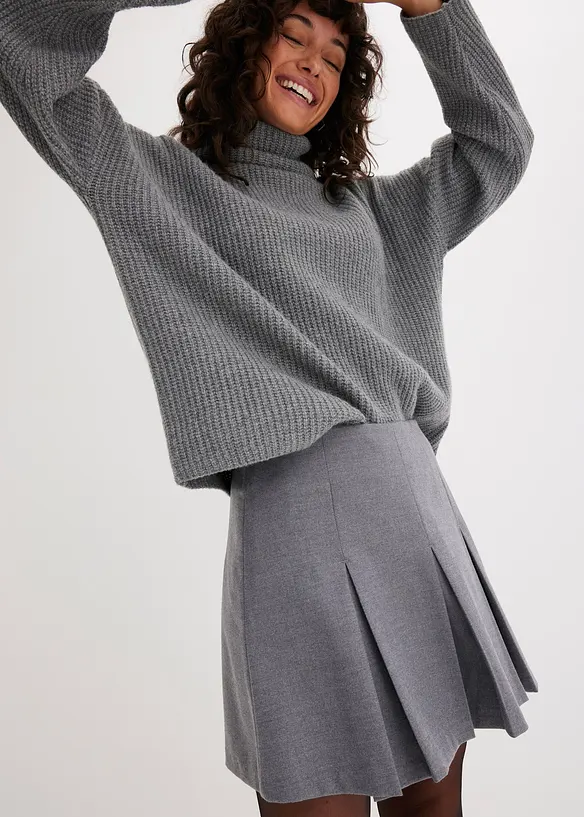 Minigonna in misto viscosa, bonprix
