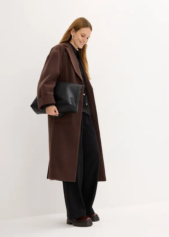 Cappotto in simil lana, bonprix