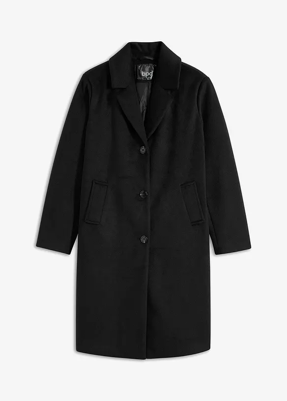 Cappotto corto in simil lana, bonprix