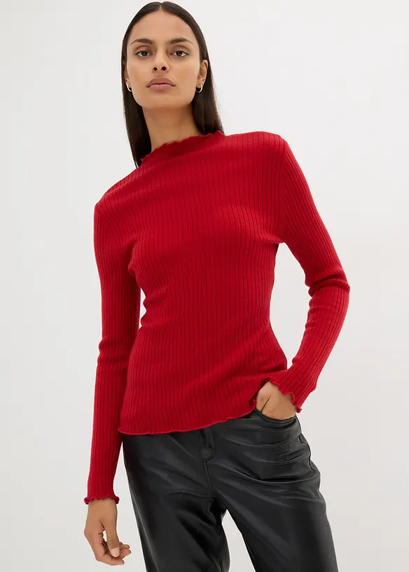 Maglione in finissima lana merino, bonprix