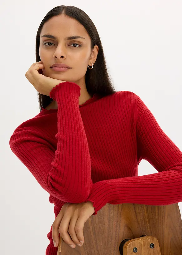 Maglione in finissima lana merino, bonprix