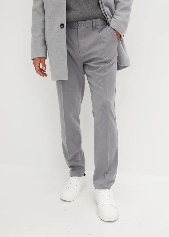 Pantaloni eleganti con piega stirata, regular fit, bonprix