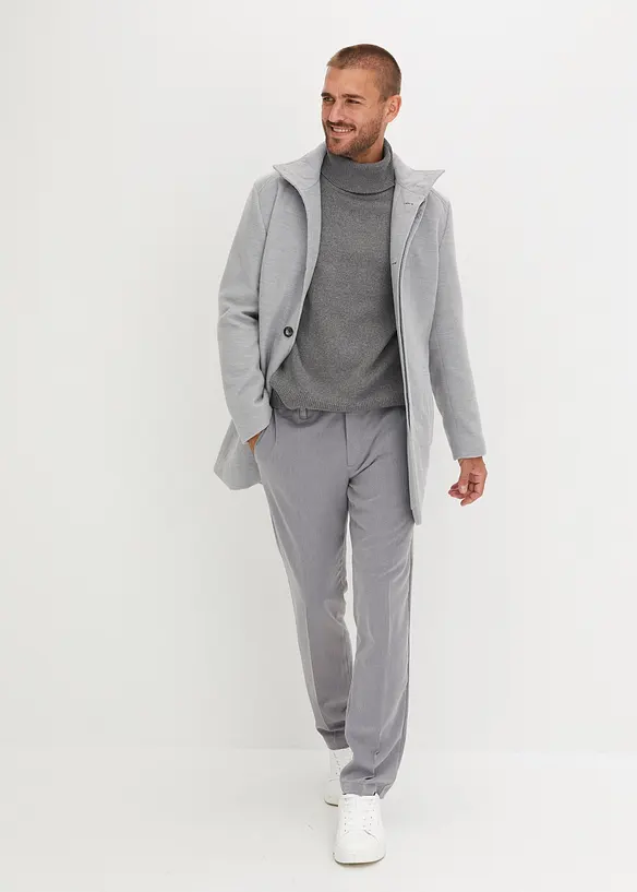Pantaloni eleganti con piega stirata, regular fit, bonprix