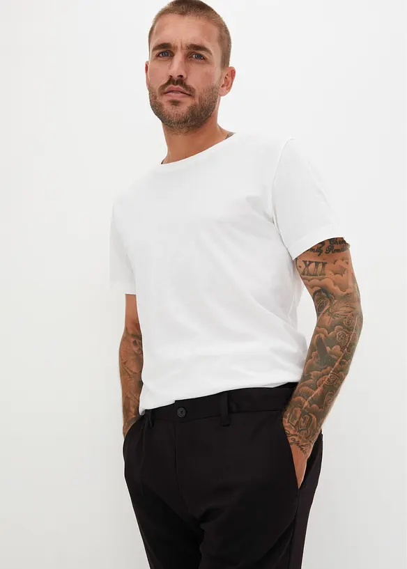 Pantaloni eleganti con piega stirata, regular fit, bonprix