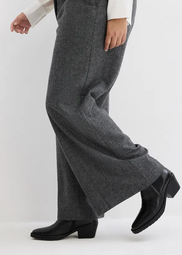 Blazer in misto lana a spina di pesce, bonprix