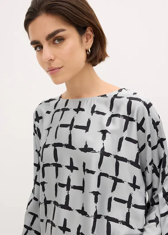 Blusa con maniche a pipistrello, bonprix