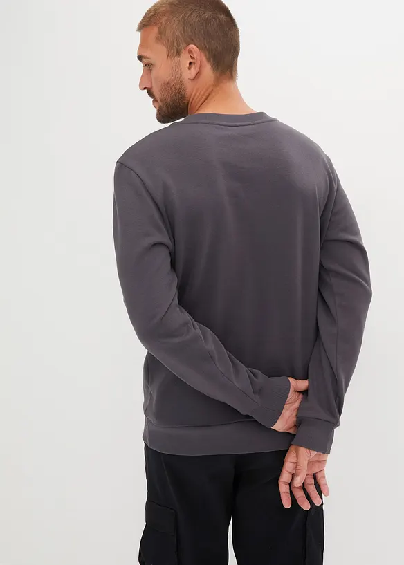 Felpa in morbido misto cotone, bonprix