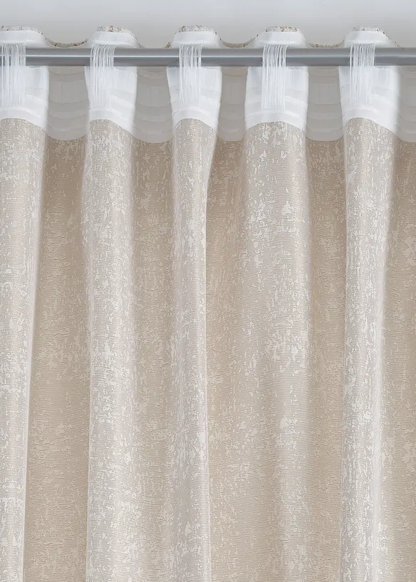Tenda jacquard con effetto lucido (pacco da 1), bonprix