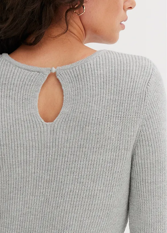 Abito in maglia con cut-out, bonprix