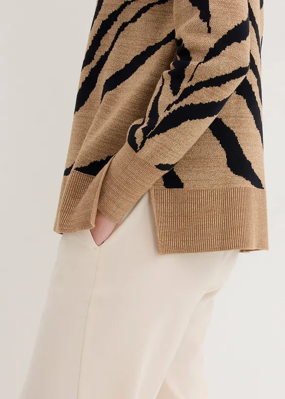 Maglione jacquard, bonprix