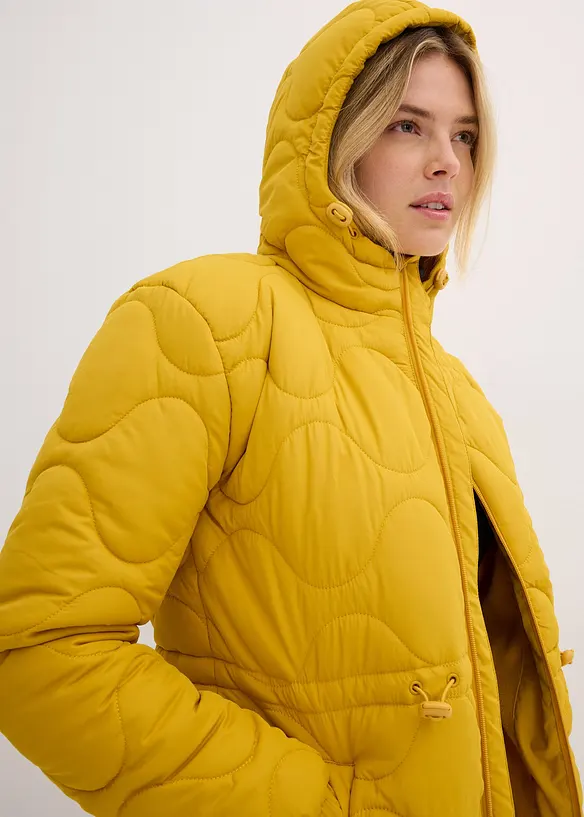 Giacca trapuntata con cappuccio, bonprix