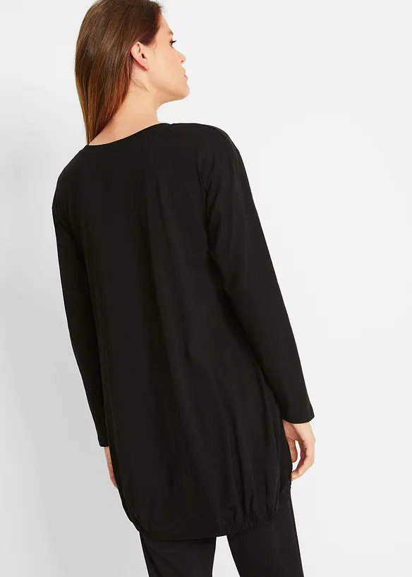 Maglia lunga in puro cotone, bonprix