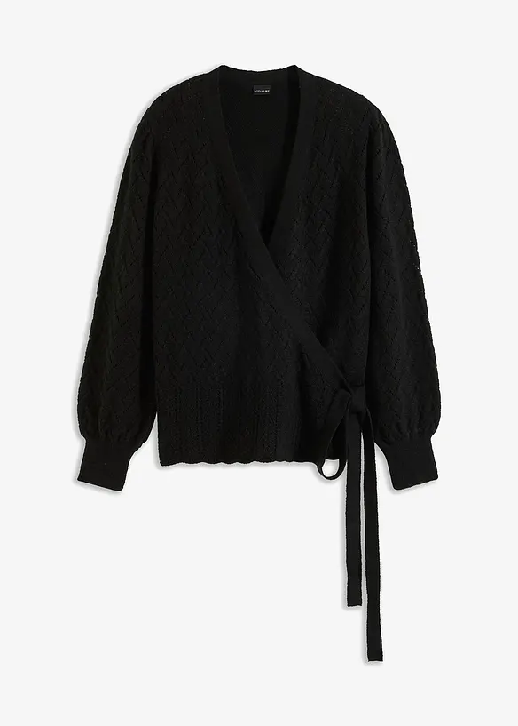 Maglione a portafoglio, bonprix