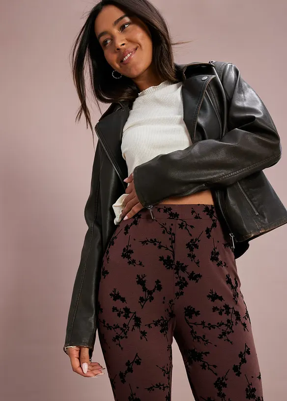 Leggings svasati in viscosa morbida, bonprix