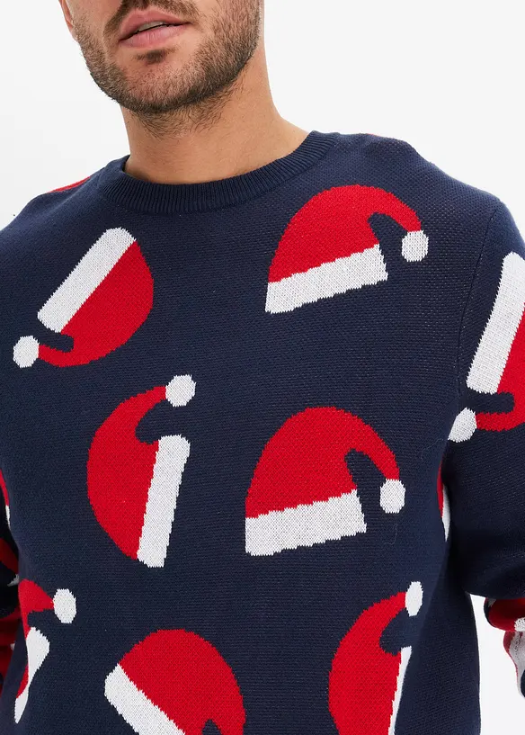 Maglione natalizio con cotone, bonprix