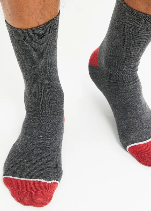 Calzini con cotone biologico (pacco da 5 paia), bonprix