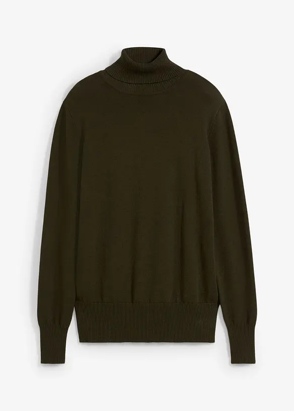 Dolcevita basic in filato fine, bonprix