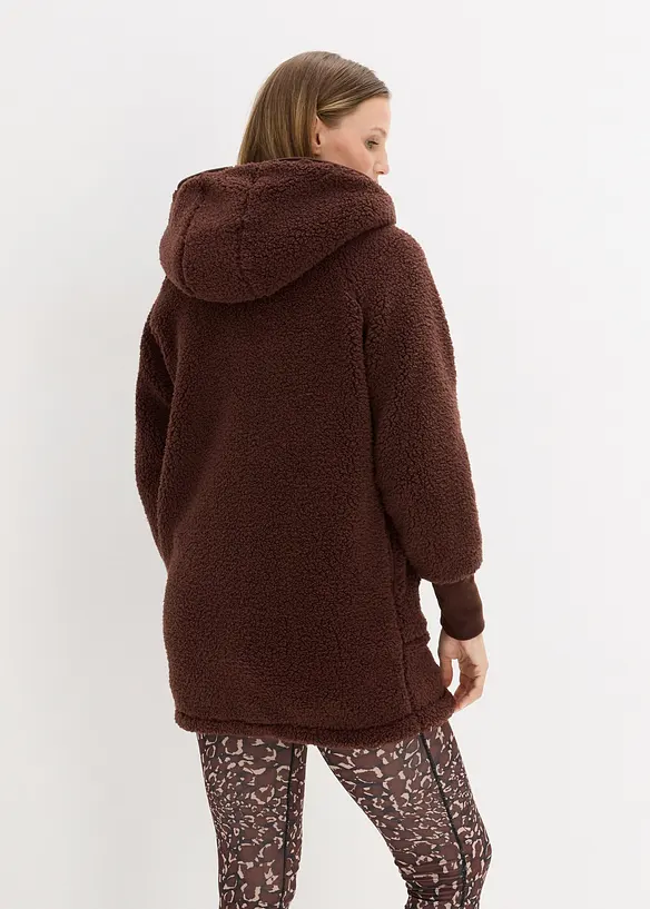 Giacca in pile teddy, bonprix