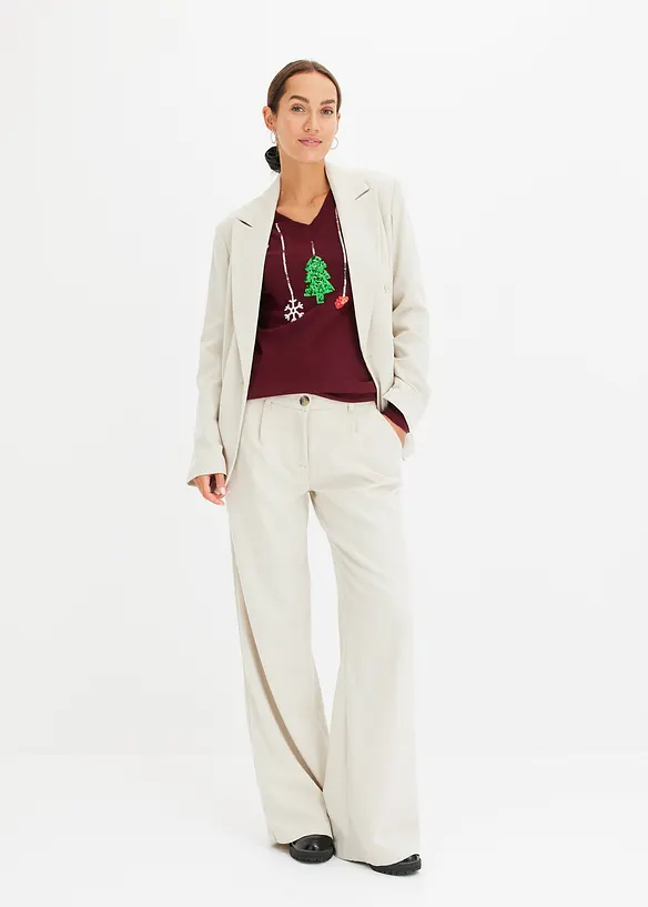 Maglione in filato fine, bonprix