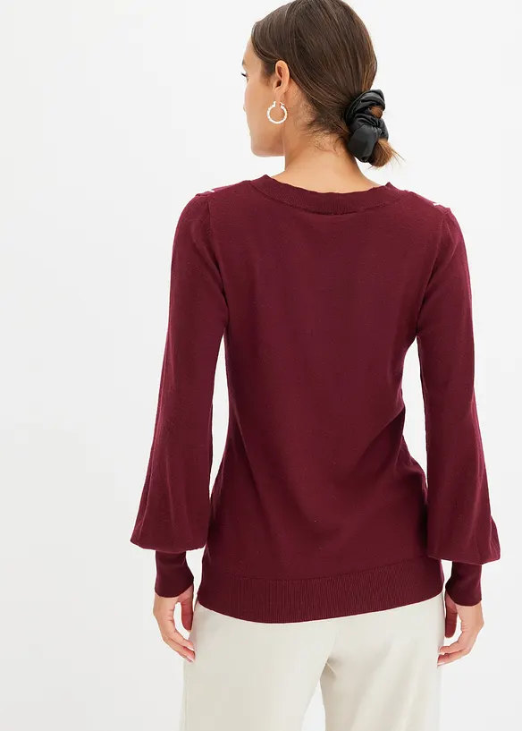 Maglione in filato fine, bonprix