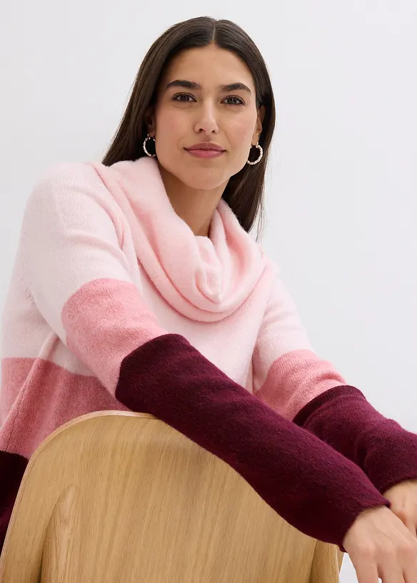 Maglione a collo alto, bonprix