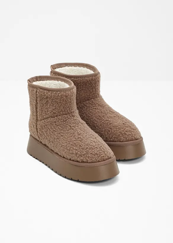 Scarponcini con plateau, bonprix
