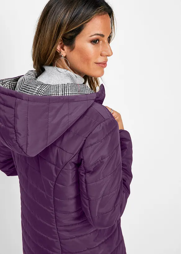 Giubbotto trapuntato double face, bonprix