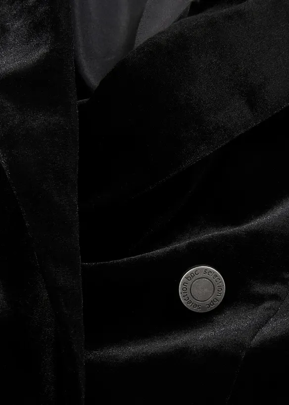 Blazer in velluto morbido, bonprix