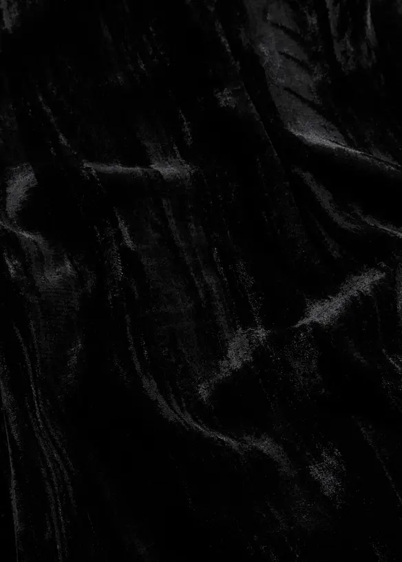 Abito corto in velluto, bonprix