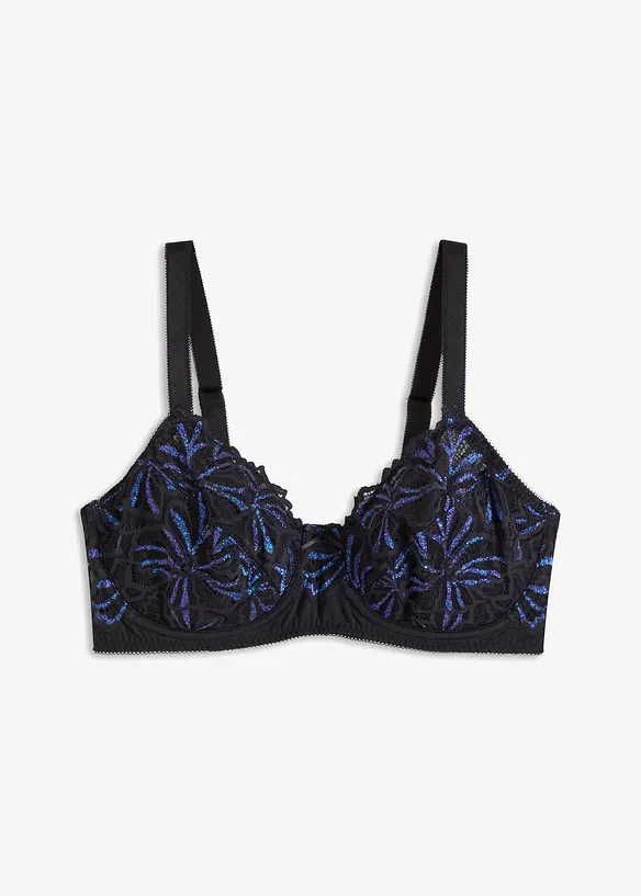 Reggiseno minimizer con lurex mutlicolore, bonprix
