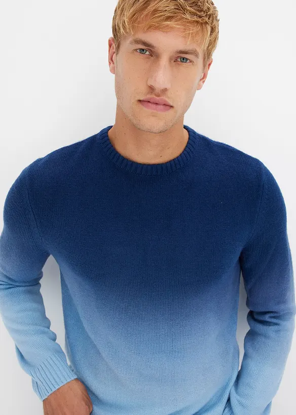Maglione in filato fine dai colori sfumati, bonprix