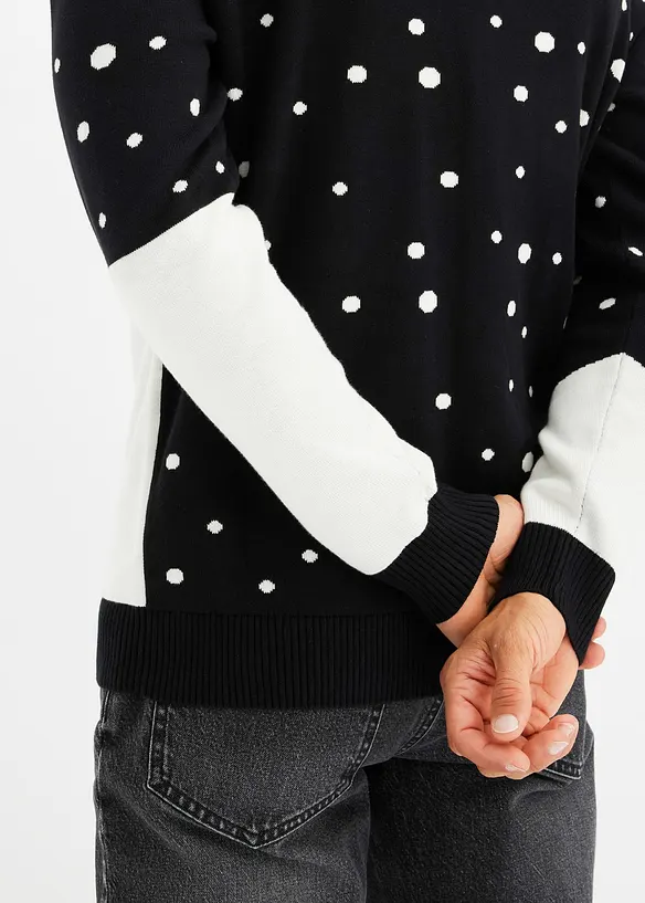 Maglione natalizio con cotone, bonprix